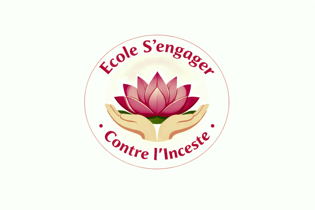 Logo: lotus posé sur 2 mains